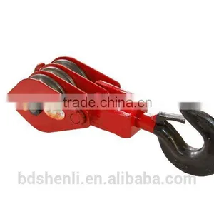 High Quality Wire Rope Pulley Block With Hook thumbnail-5