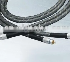 Hi-fi 11mm x 1.5m Super Audio Cable, 2RCA-2RCA for TV, DVD, VCD and Camera thumbnail-1