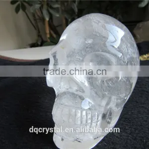 Decoration Usage Natural Quartz Crystal Skull Shape thumbnail-1