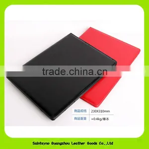 16051 Top Quality Custom PU File Folder a4 Clear File Folder Document Holder thumbnail-1