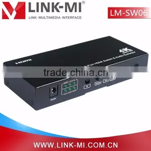 LINK-MI LM-SW06 HDMI 3x1HDMI Video Switch, AUDIO SWITCH With 1 SPDIF + 1 R/L Audio Out With ARC 3d 4k2k tv Box thumbnail-5