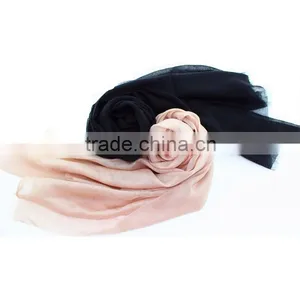 100% Wool Silk Blended Hijab thumbnail-1