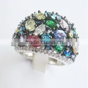 925 Silver Ring With Zircon Stone thumbnail-1