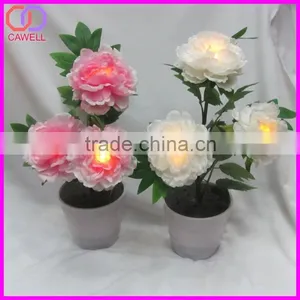 Wholesale Artifiical Peony Led Illuminate Flower Pot thumbnail-1