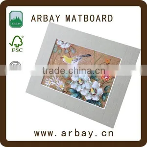 Precut 1.0mm 2.0mm 3.0mm White Core Luster Parchment Shimmer Classic Linen Matboards thumbnail-2