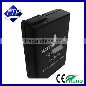 1030mAh Battery EN-EL14 for Nikon ENEL14 Coolpix P7000 Coolpix P7100 Coolpix P7700 D3100 D3200 D5100 D3100 thumbnail-2