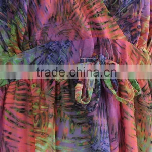 F5S40357 Women Long Print Party Dress thumbnail-5