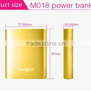 100% Quality Control External Phone Charger 10400mAh Portable 3U Power Bank thumbnail-4