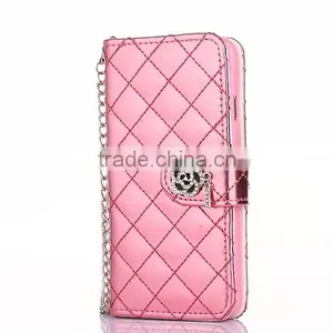 Luxury Charm Leather Handbag Wallet Purse Cover Case for Iphone6s thumbnail-1