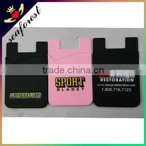 Promotional Gifts 3m Adhesive Sticker Mobile Phone Card Holder Wallet for Wholesale thumbnail-4