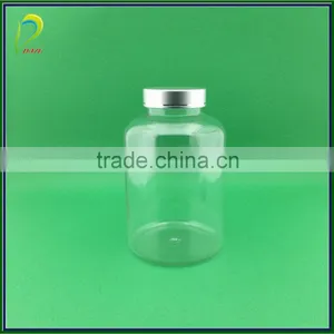 500ml Plastic Bottle 500ml Plastic Jar With Aluminum Lid for Health Food thumbnail-2