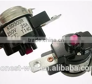 T34-R-263 3/4" Electric Home Appliance TUV CQC UL Certified Bimetal Thermostat thumbnail-1