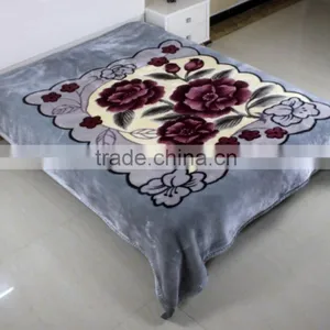 100% Polyester 2-ply Super Soft Mink Baby Toys Promotion Blanket thumbnail-5