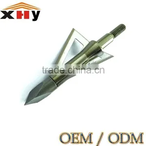 Newest 100gr 3 Blade Fixed Blade Broadhead Have Low Price For Hunting thumbnail-1