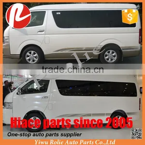 Car Modification Decoration Accessoires Body Color Side Sticker Printing A B Design for Toyota Hiace 2005-2016 thumbnail-1