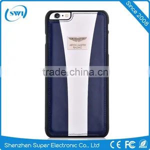 Aston Martin Racing Strap Genuine Leather Back Cover Case for Iphone 6s / Iphone 6 4.7 Inch thumbnail-4