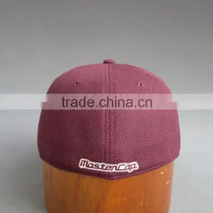 Customer Flat Brim 6- Panel Fitted Cap With 3D Embroidered Patch thumbnail-4