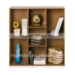 Hot Sold Walnut Cheap Wooden Bookcases/bookshelf thumbnail-1