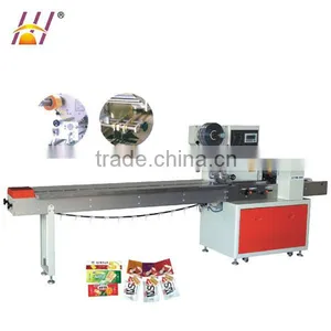 Semi Automatic Multi-function Packing Machine for Chocolate, Biscuits, Cookies, EtcDCTWB-250B/D thumbnail-1