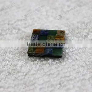 Wholesale Gemstone Mosaic for Cufflinks,stone for Clothes Buttons thumbnail-3