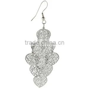 Stainless Steel Women's New Style Teardrop Dangle Fashion Earrings thumbnail-3