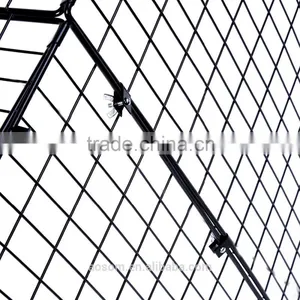 Homcom Black Extendable Fireguard Screen thumbnail-6