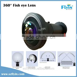 2015 Solutions for Multiple Applications ,Ideal for Projection on Small Planetarium Domes 360 Degree Fisheye Projector Lens thumbnail-1