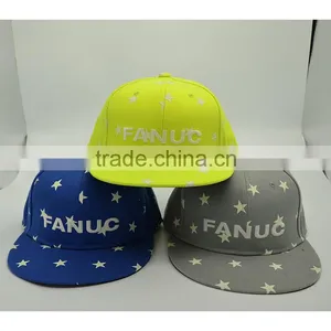 New Fashion Custom Cotton Embroidery Snapback Cap Flat Brim Hats And Caps thumbnail-6