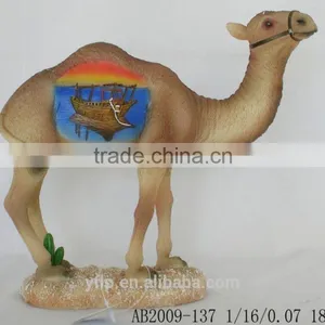 Resin Statue Souvenir, Polyresin Camel Figurine, Bur Al Arab, Dubai Souvenirs thumbnail-2