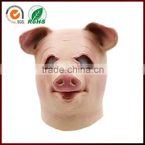 Party Kids Anime Cosplay Costume Animal Pig Head Mask thumbnail-1