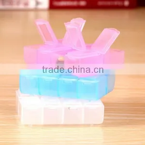 Top Grade Hot Selling Waterproof Plastic Pill Box With Lid thumbnail-2