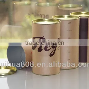 Wine Cans Round Paper Packaging Can for Tea thumbnail-1