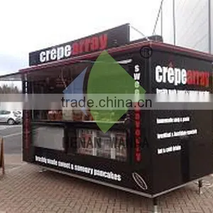 WANDA Brand Mobile Food Cart / Food Kiosk/shopping Cart thumbnail-1