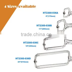 [Handy-Age]-Swivel Pads Locking C-Clamp (U.S.A Type) (HT2300-036) thumbnail-3