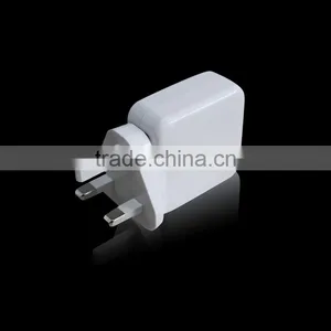 Qc 2.0 Dual USB Plug Fast Charging Travel Charger Adapter thumbnail-2