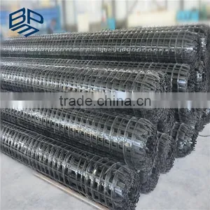 Polyester Geogrid Prices Plastic Material Geogrids Type thumbnail-1
