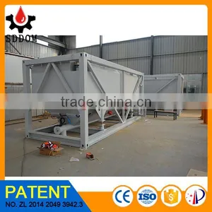 Horizontal Cement Silo,50 Ton Mobile Cement Silo thumbnail-1