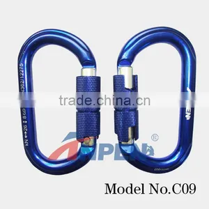 O-shaped Aluminum Alloy Climbing Carabiner, Climbing Hook thumbnail-1