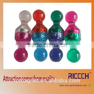 Hot Sale Color Office Magnetic Push Pins thumbnail-1