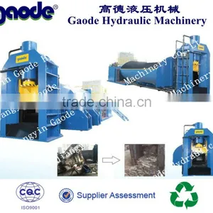 Scrap Steel Framework Baler &cutter Machine thumbnail-1