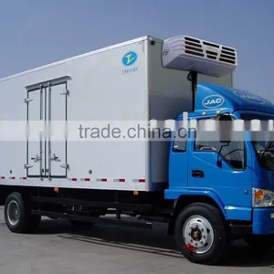 JMC /DONGFENG Freezer Food Transport GRP Refrigerated Box Truck thumbnail-1
