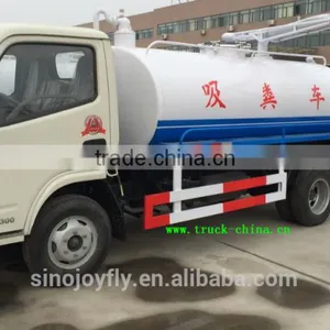 3.5 Cbm DongFeng Suction Sewage Tanker Truck thumbnail-1