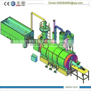 20 TPD Oil Sludge /oil Grease/oil Clay to Base Oil Refining Pyrolysis Plant thumbnail-5