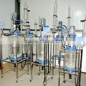 < KD> EXSF Stainless Steel Frame Jacketed Glass Reactor thumbnail-2