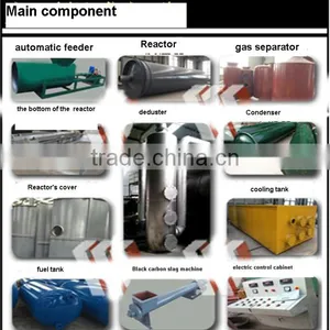 DAYI New Design Generation Green Pyrolysis Plant Recycling Waste Plastic/Rubber/Tyre Getting Furnace Oil thumbnail-3