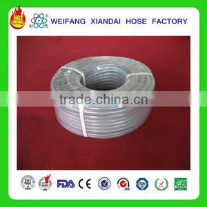 FOOD GRADE PVC Clear Braid Hose ,felxible Hose,blue and Red Air Hose thumbnail-3