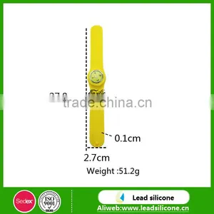 Any Pantone Color Silicone Children Slap Watch Customized Silicone Children Slap Watch thumbnail-3