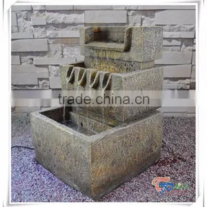 Three Tiers Polyresin Indoor Water Fountain thumbnail-1