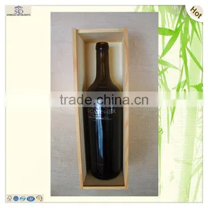 Wholesale Customized Laser Engraved Logo Pattern Wine Box thumbnail-5