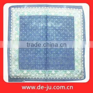 Embroidered Printing Pattern Wholesale Gauze Handkerchief thumbnail-1